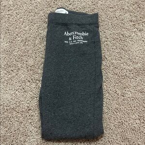 Abercrombie & Fitch Charcoal Lounge Pants NWOT